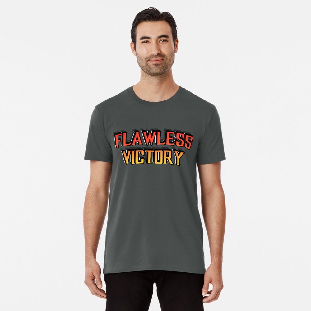 Flawless Victory Test Your Might Finish Him Kombat Mortal Shirt -  Kingteeshop