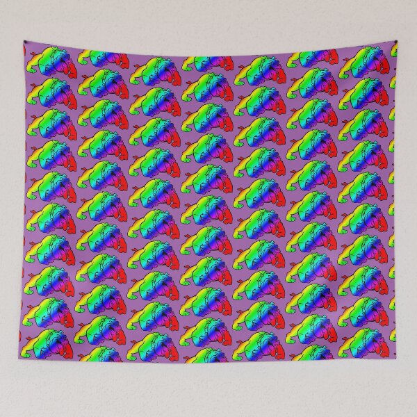 Item preview, Bulldog with Rainbow Fill designed and sold by The Bulldog Hour.