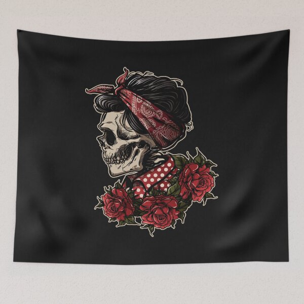 Item preview, Girl Power Skull designed and sold by EderParker.