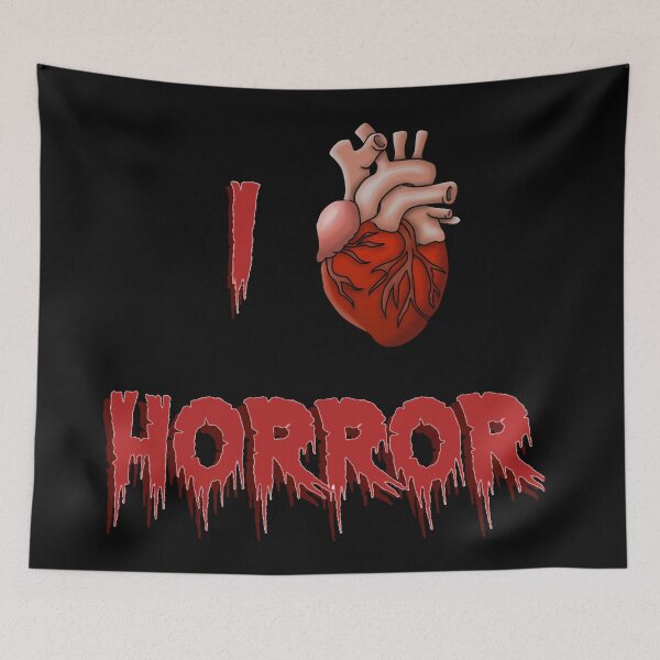 Item preview, I Heart Horror (Red) designed and sold by Joker-laugh.