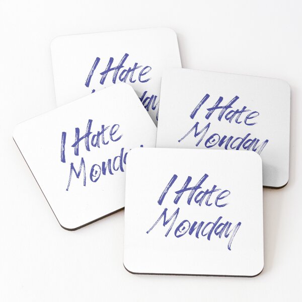 Item preview, I Hate Monday designed and sold by smtgstudio.