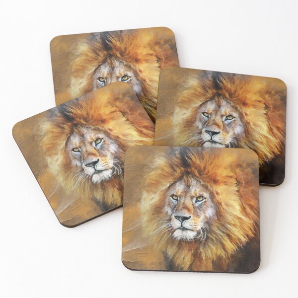 Item preview, Lion Art Painting designed and sold by ironydesigns.