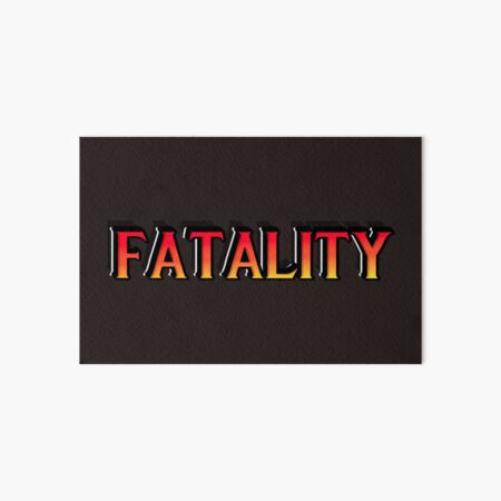 Flawless Victory, Mortal Kombat, Mortal Kombat 11 Metal Print for Sale  by surik