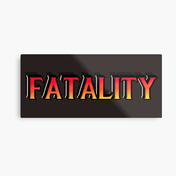 Flawless Victory, Mortal Kombat, Mortal Kombat 11 Metal Print for Sale  by surik