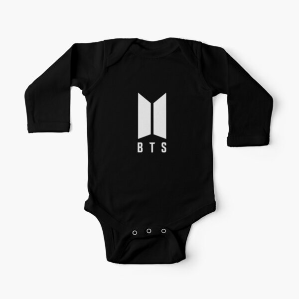 BTS Long Sleeve Baby One-Piece
