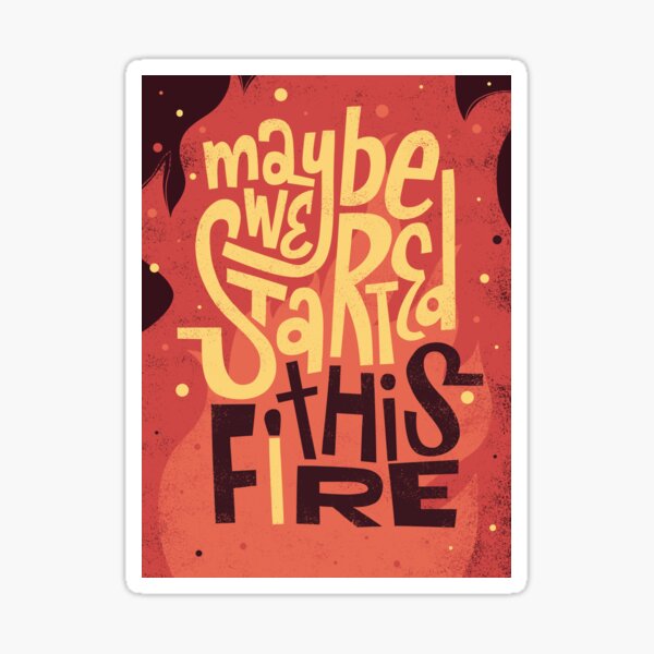 Item preview, Starting Fires designed and sold by grrrenadine.