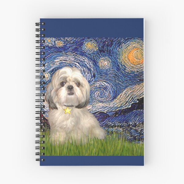 Item preview, Starry Night - Shih Tzu (Y) designed and sold by JeanBFitzgerald.