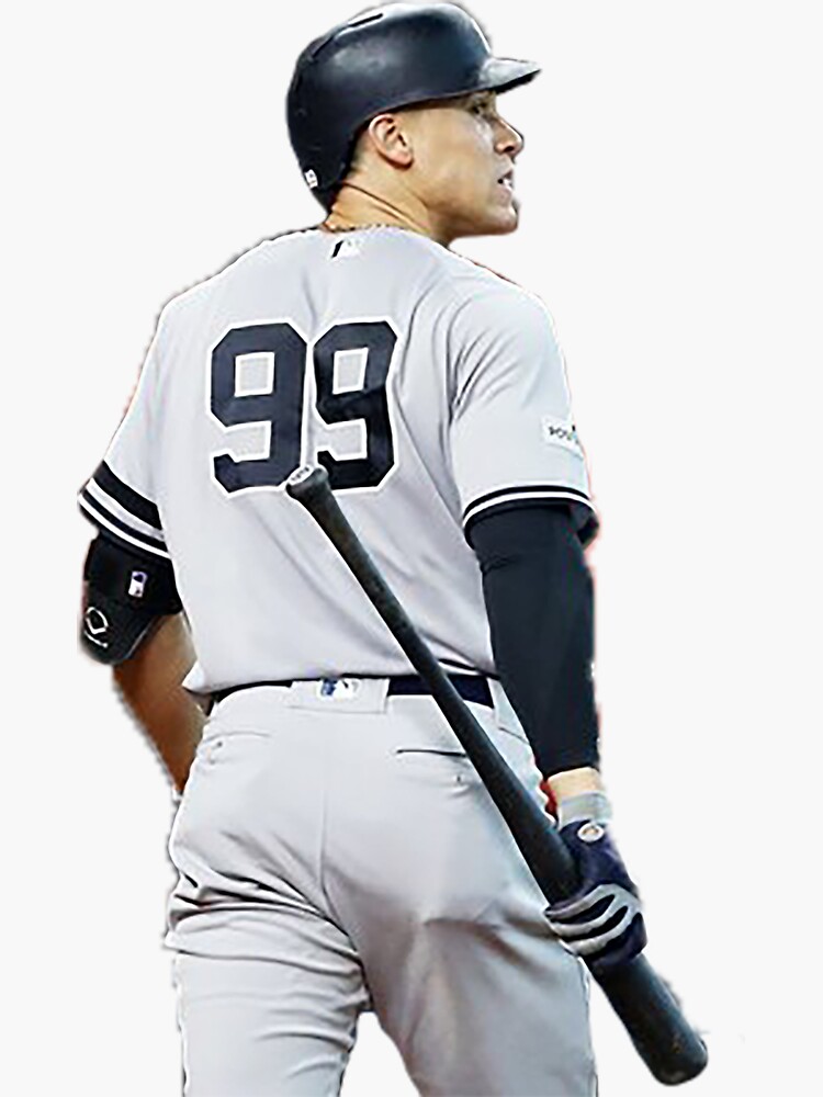 Aaron Judge Captain Jersey Artwork Graphic  Sticker for Sale by