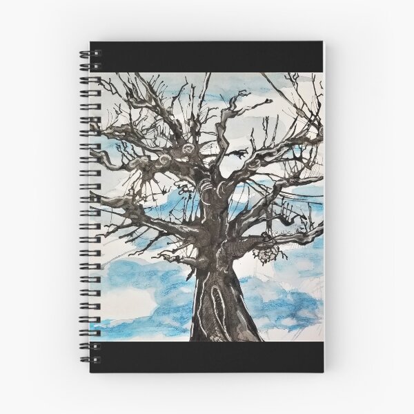Item preview, Blue Sky and Gnarly Tree designed and sold by MichelleInAVL.