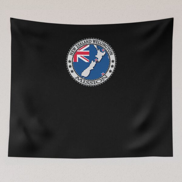 Item preview, New Zealand Wellington Mission - LDS Missionary Gift Shirt designed and sold by brizodesign.