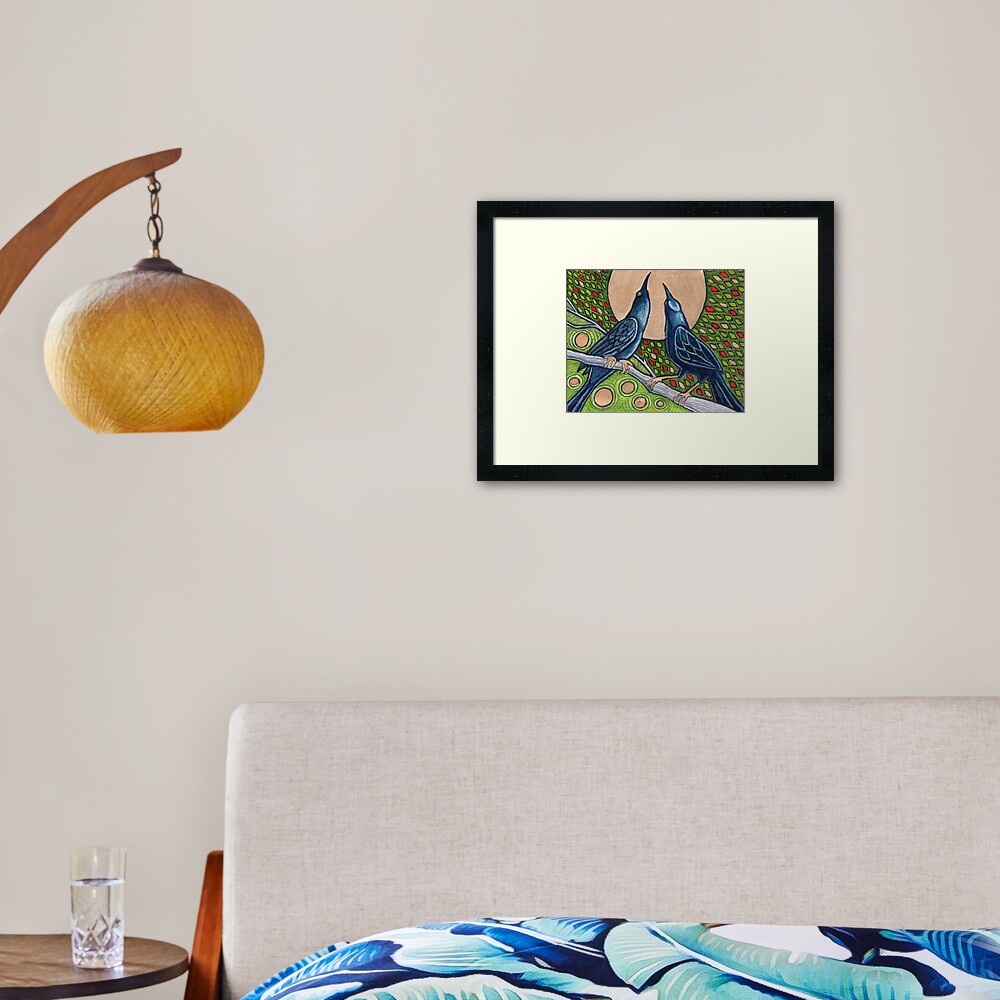 Item preview, Framed Art Print designed and sold by LynnetteShelley.