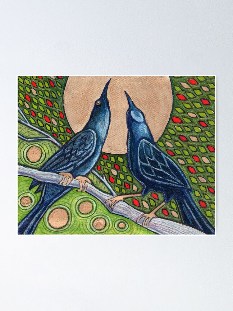Thumbnail 2 of 3, Poster, Duet designed and sold by LynnetteShelley.