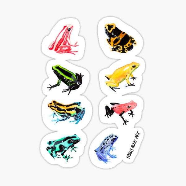 Item preview, Poison Dart Frogs designed and sold by madyneuf.