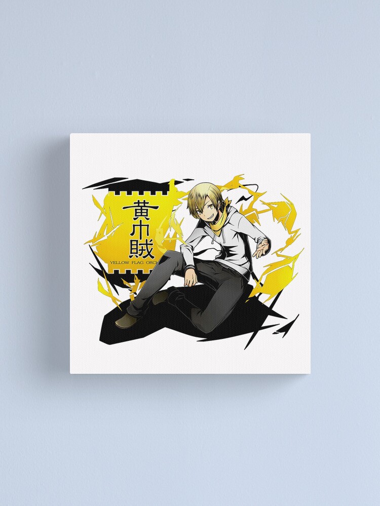 Aperçu 1 sur 3. Impression sur toile avec l'œuvre Masaomi Kida - Durarara !! Anime créée et vendue par the-Gate.