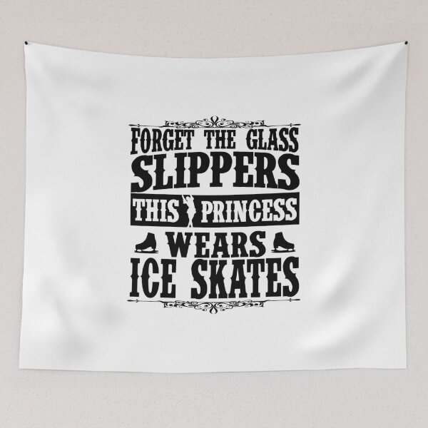 Item preview, product Ice Skating   Forget The Glass   Girl Princess Gifts  design designed and sold by stuch75.