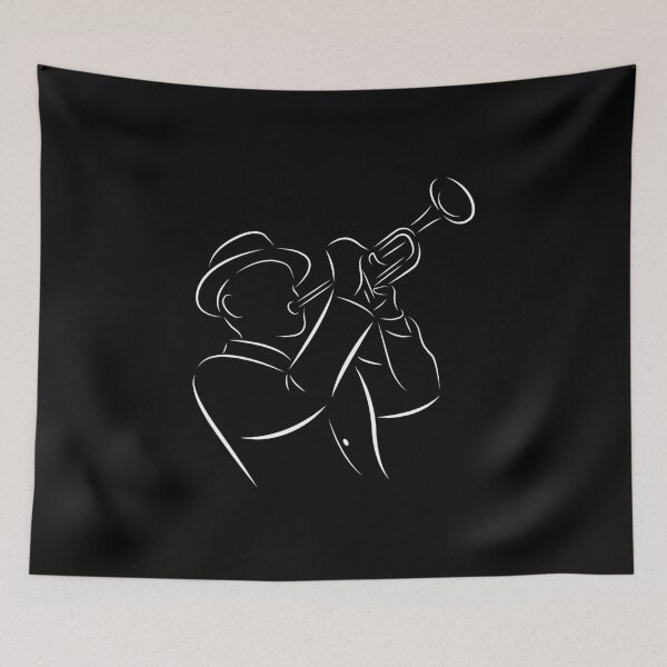 Item preview, Trumpet trumpeter gift instrument musician designed and sold by Franja2.