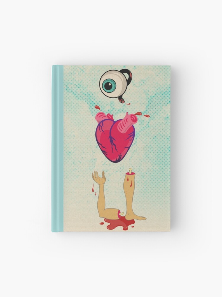 Thumbnail 1 of 3, Hardcover Journal, Eye Heart U designed and sold by Gorewhoreaust.