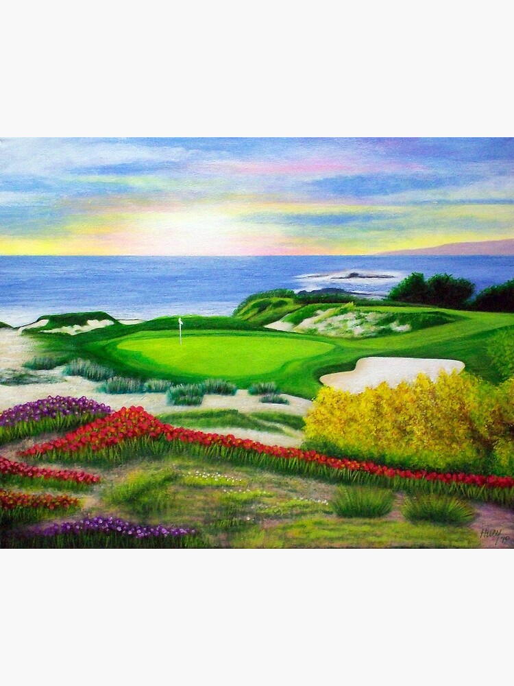 "Spyglass Hill Golf Course" Art Print by terryhuey Redbubble