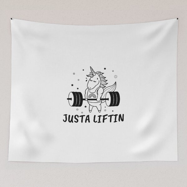 Item preview, Unicorn Justa Liftin designed and sold by Department61.