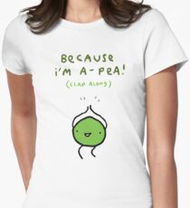Happy Pea Women's Fitted T-Shirt