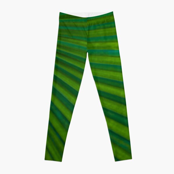 Tropical Leaf Leggings