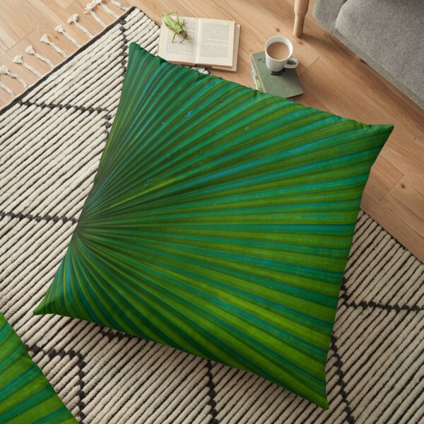 Tropical Leaf Floor Pillow
