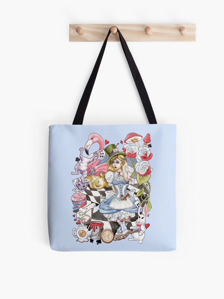 Alice In Wonderland tote, Alice in Wonderland Bag, Disney bag, bag