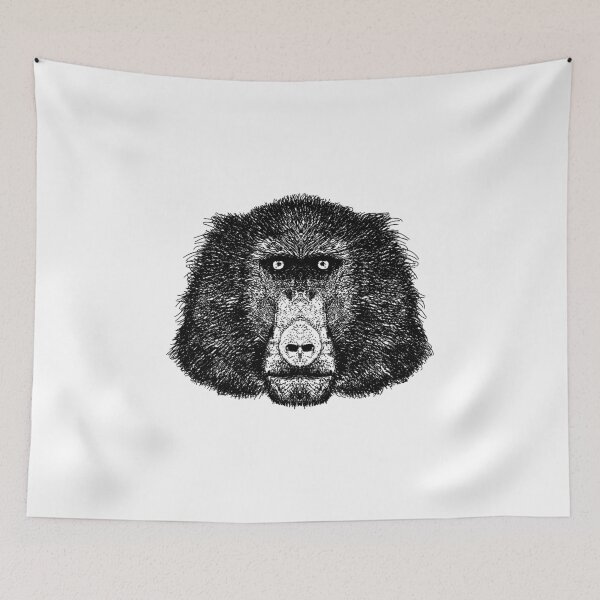 Item preview, Chimpanzee head designed and sold by davidx098.