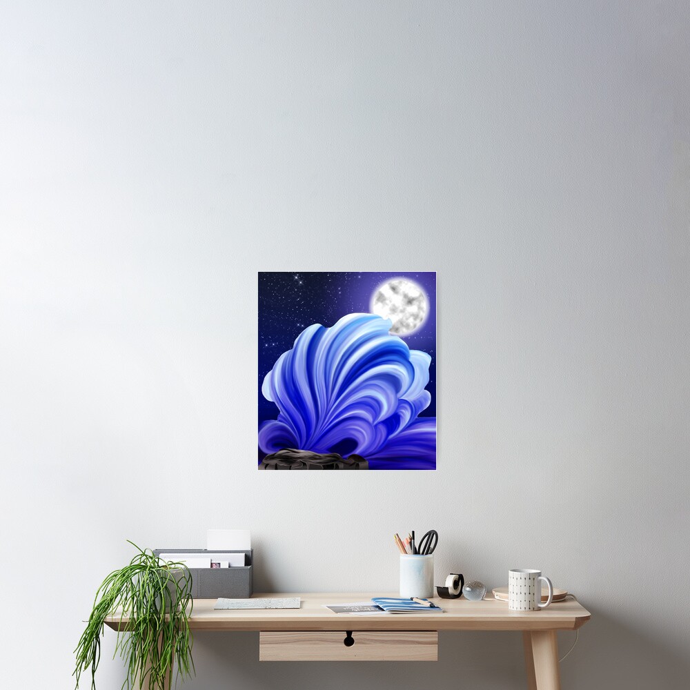 the full moon Poster