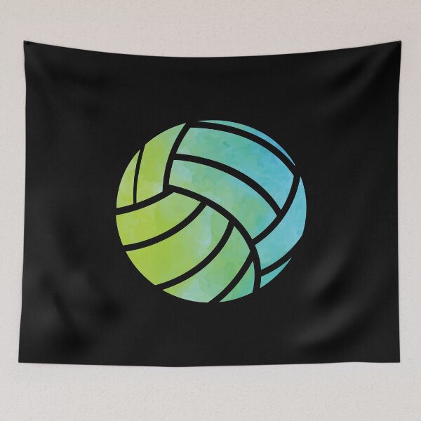 Item preview, Watercolor Pattern Volleyball Player Gift  designed and sold by MintedFresh.