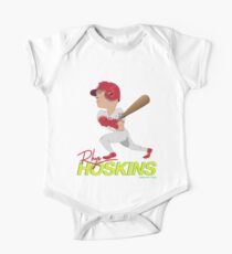 Rhys Hoskins Cartoon - "Rhys Lightning" Kurzärmeliger Einteiler
