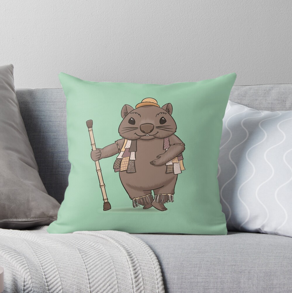 wombat pillow case