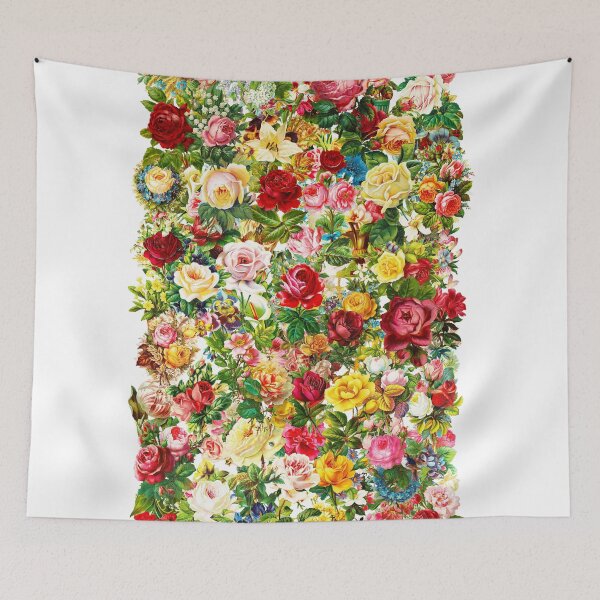 Item preview, Secret Garden spring Floral flower  designed and sold by BubblynBloom.