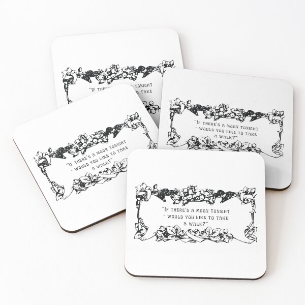 Item preview, if there's a moon tonight - would you like to take a walk? designed and sold by krepes.