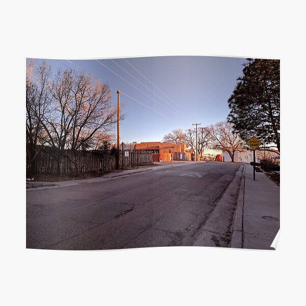 Bleeding slowly toward dusk. Poster