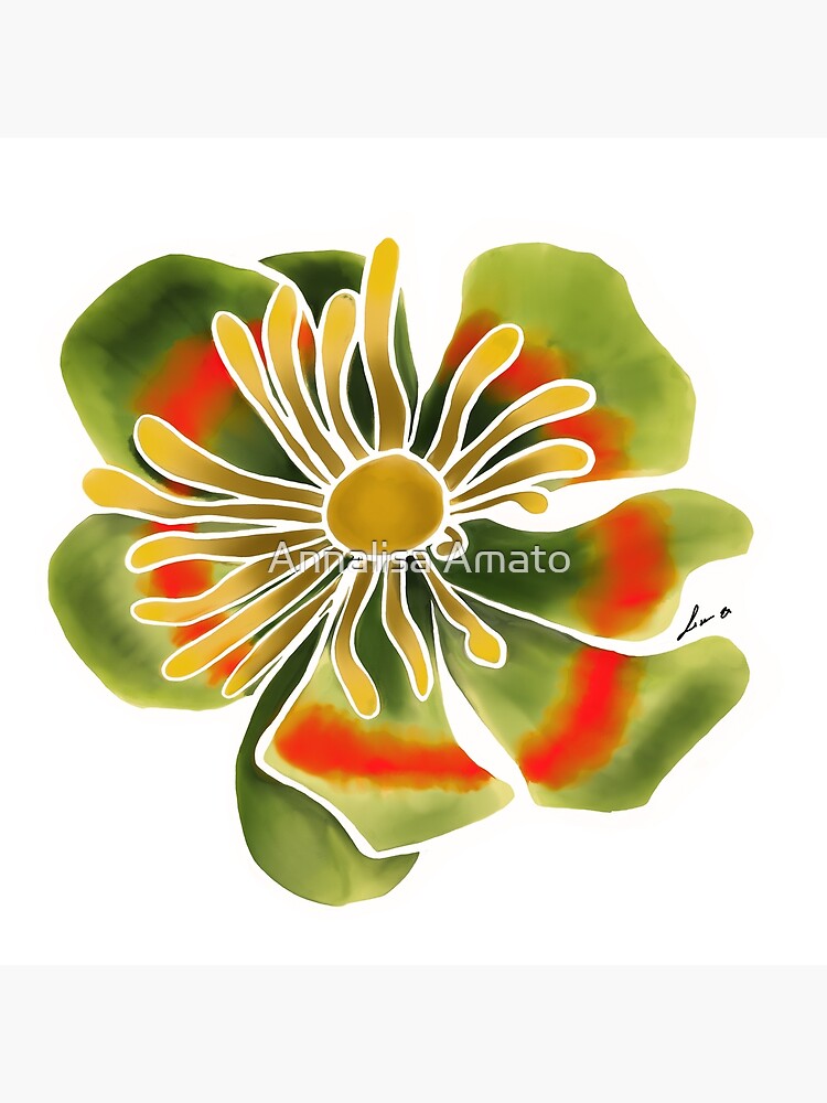 Fantasy Flower white by annalisaamato