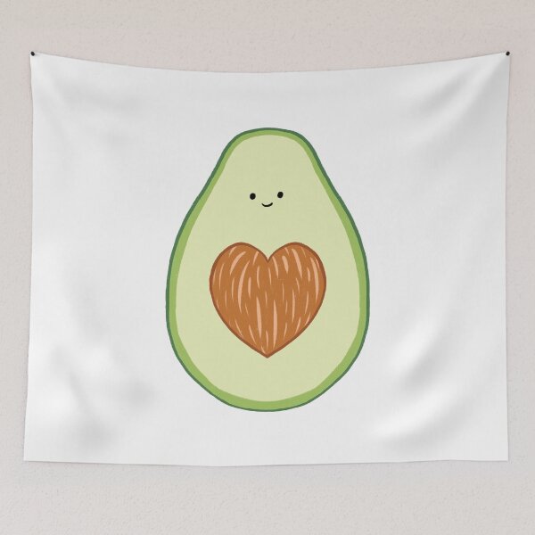 Item preview, Smiling avocado designed and sold by Sarahchanyeolli.