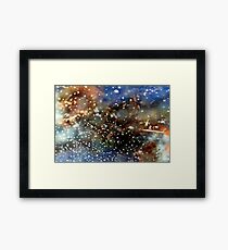 Celestial Storm Framed Print