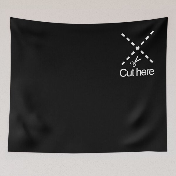 Item preview, Cut here heart markings. Funny tee design designed and sold by Kam-designs.