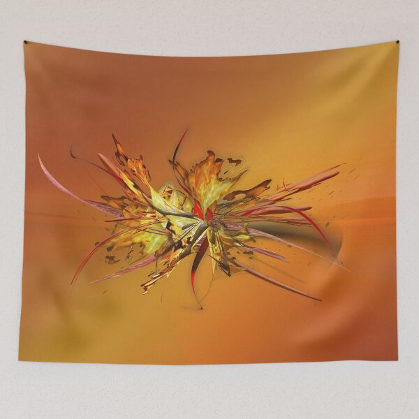 Item preview, Fire on gradient by mjvision Mia Niemi designed and sold by mjvisiondesign.