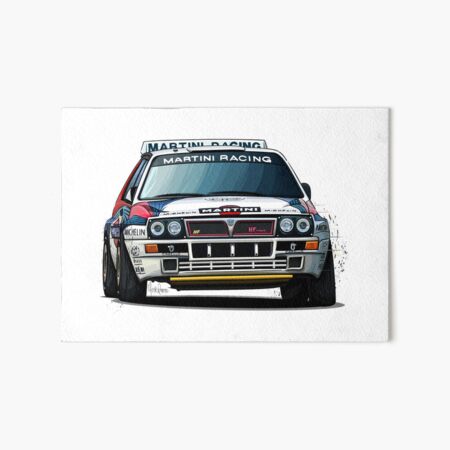 Photo Sport Lancia Delta Rally Classic Car Giant Wall Art Poster Print