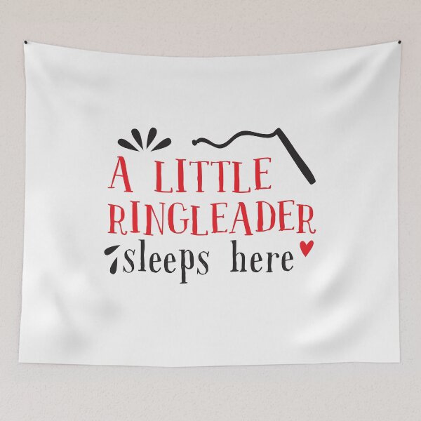 Item preview, A little ringleader sleeps here designed and sold by jazzydevil.