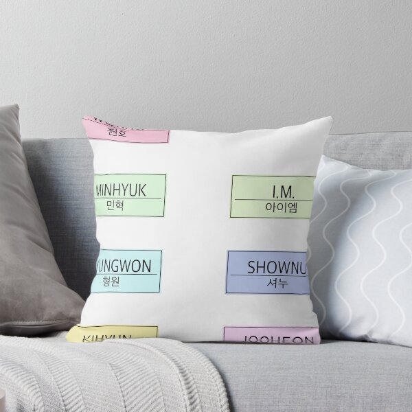 Item preview, Monsta x name sticker designed and sold by alexabay.