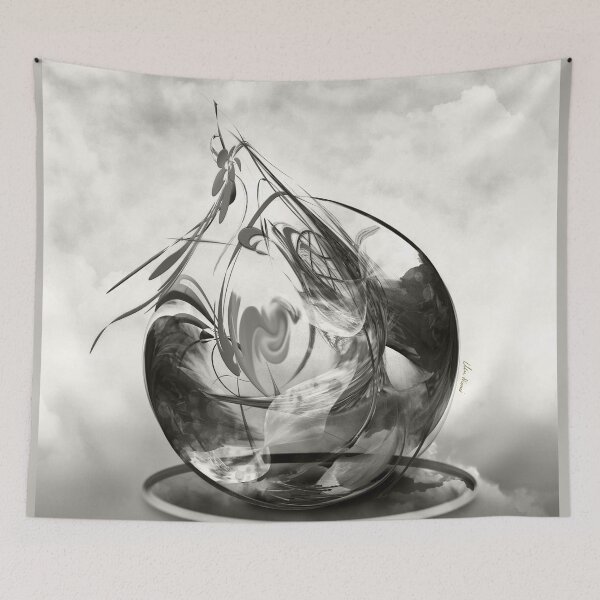 Item preview, The Bulb black and white by mjvision Mia Niemi designed and sold by mjvisiondesign.