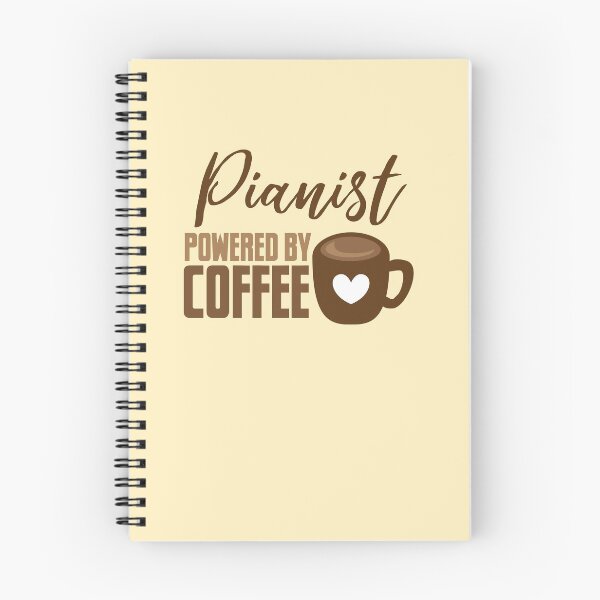 Item preview, Pianist powered by coffee designed and sold by jazzydevil.