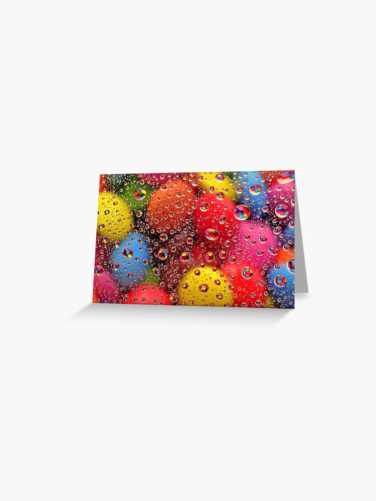 Smarties Bubbles Grusskarte Von Arekev Redbubble