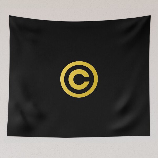 Item preview, Golden Copyright Sign designed and sold by Dator.