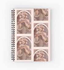 MUCHA TORI Spiral Notebook