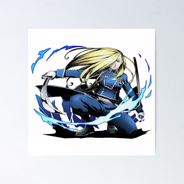 Fullmetal Alchemist Brotherhood Ed& Roy Anime Poster Flag