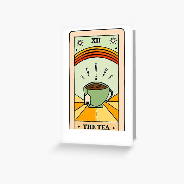 C'est le thé, sis Carte de vœux
